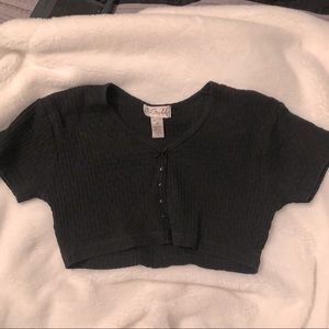 COPY - Black Crop Top